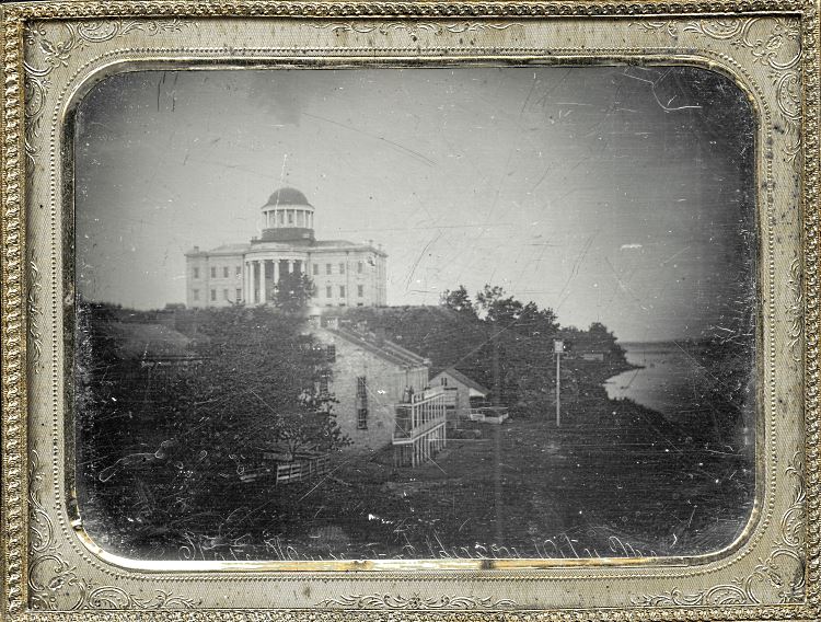 Old Capitol atJefferson City approx. 1885 by:Thomas M. Easterly