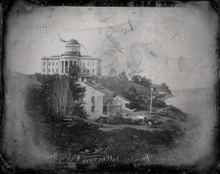 Old Capitol atJefferson City approx. 1885 by:Thomas M. Easterly