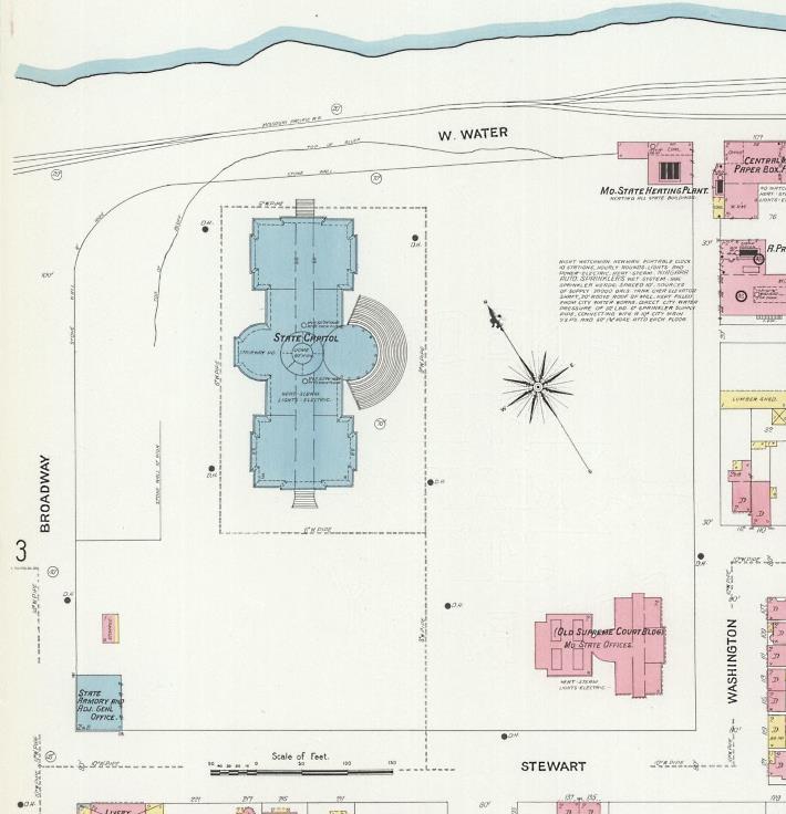  Capitol Grounds - 1908 Sanborn Map 
