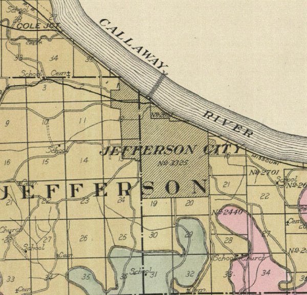 1919 Cole County Historic Atlas 