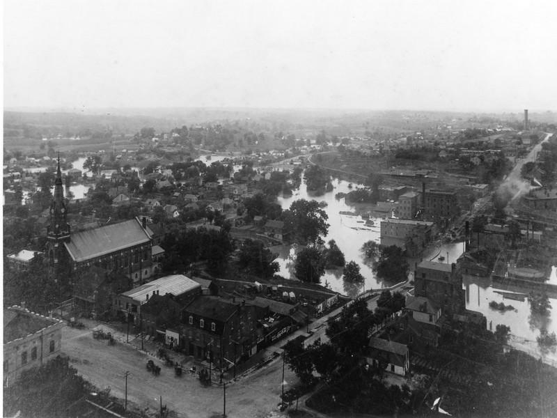 1903 Flooding in Mill Bottom from Capitol