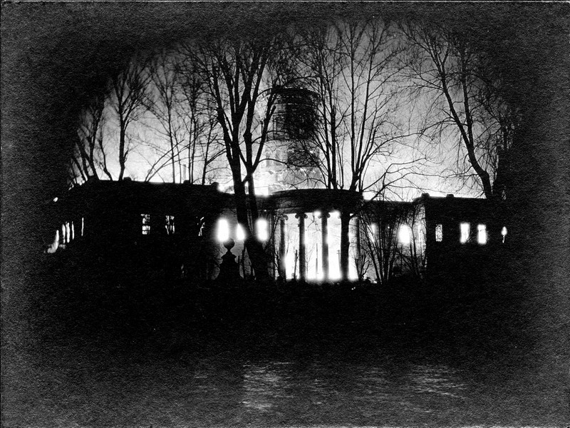 Missouri State Capitol in Flames, Feb. 1911
